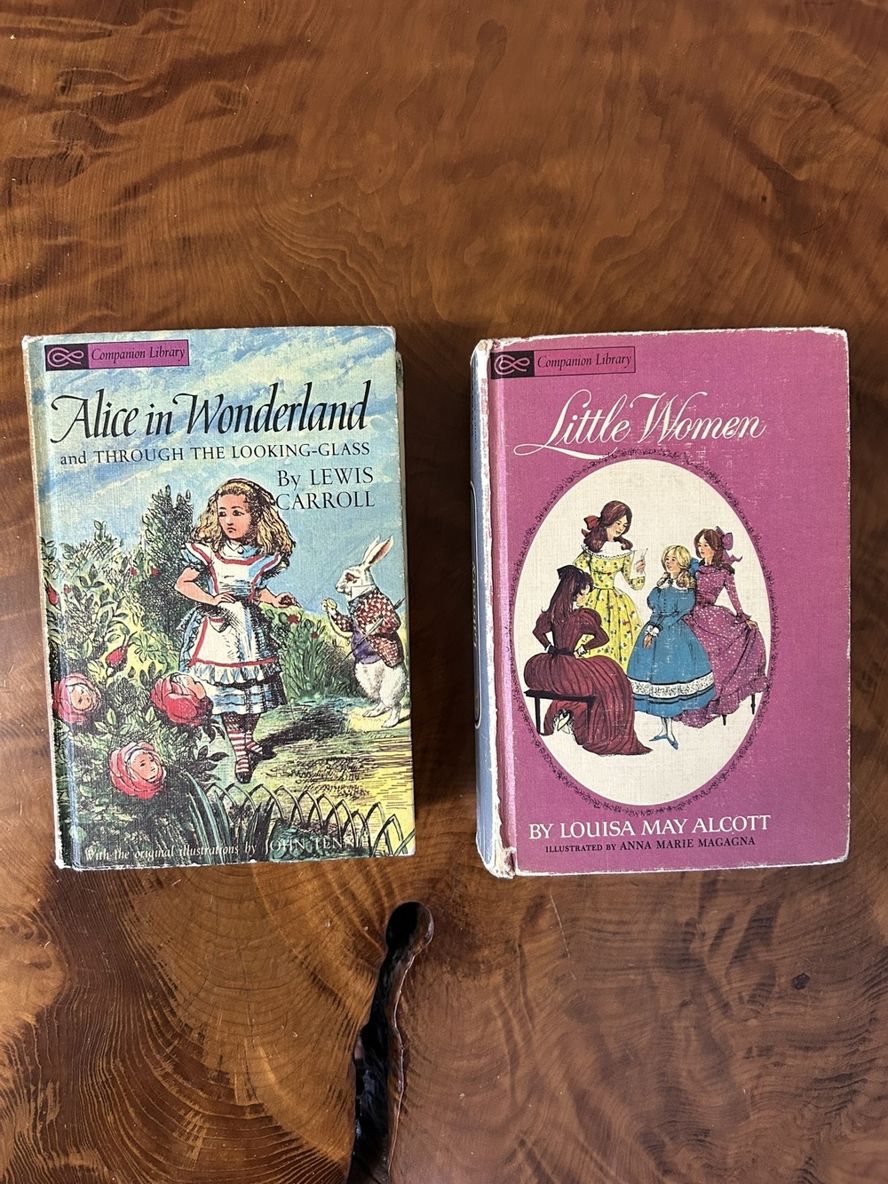 Vintage Companion Library 2‑in‑1–Little Women, Little Men, Alice in Wonderland